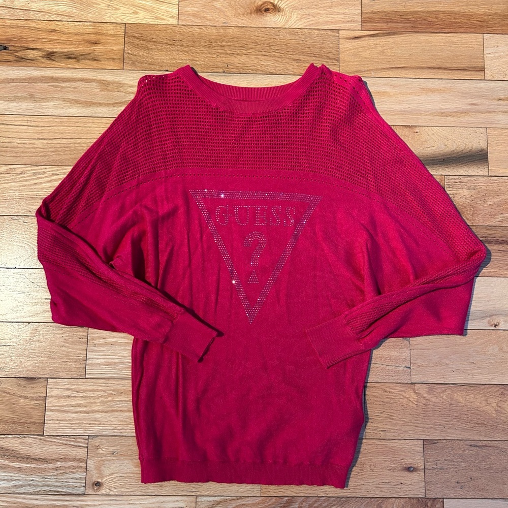Guess Red Sweater
